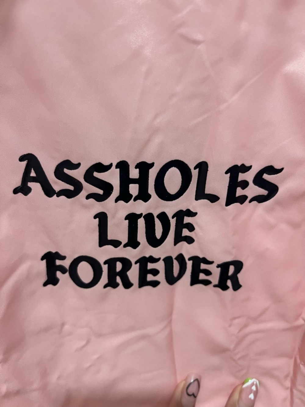Pink Bomber Jacket - Picture 5 of 5